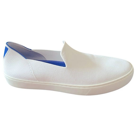 ROTHY'S White Original Slip On Sneakers - Picture 1 of 8